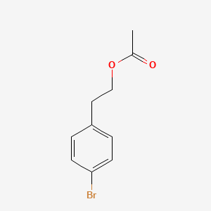 molecular formula C10H11BrO2 B1374659 4-Bromophenethyl acetate CAS No. 4654-51-7