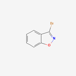 molecular formula C7H4BrNO B1374670 3-Bromobenzo[d]isoxazole CAS No. 1263178-34-2