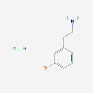 molecular formula C8H11BrClN B1374676 2-(3-溴苯基)乙胺盐酸盐 CAS No. 215797-57-2