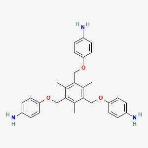 molecular formula C30H33N3O3 B13746817 4,4',4