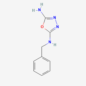 2-N-benzyl-1,3,4-oxadiazole-2,5-diamine