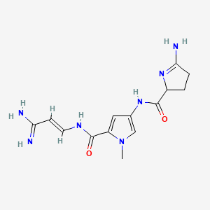 molecular formula C14H19N7O2 B13746947 Kikumycin B CAS No. 37913-78-3