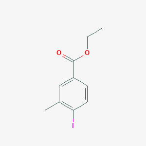 molecular formula C10H11IO2 B1374731 4-碘-3-甲基苯甲酸乙酯 CAS No. 103204-07-5