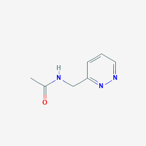 molecular formula C7H9N3O B1374734 N-(哒嗪-3-基甲基)乙酰胺 CAS No. 1699949-28-4