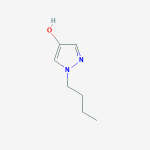 molecular formula C7H12N2O B1374739 1-butyl-1H-pyrazol-4-ol CAS No. 78242-22-5