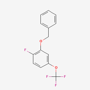 2-(Benzyloxy)-1-fluoro-4-(trifluoromethoxy)benzene