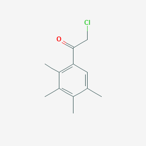 molecular formula C12H15ClO B137478 2-Chloro-1-(2,3,4,5-tetramethylphenyl)ethanone CAS No. 153275-53-7