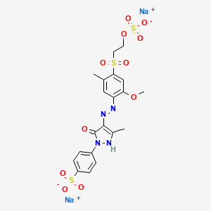 molecular formula C20H20N4Na2O11S3 B13747826 Reactive Yellow 15 CAS No. 12226-47-0
