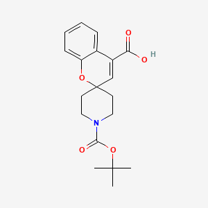 1'-(tert-Butoxycarbonyl)spiro[chromene-2,4'-piperidine]-4-carboxylic acid