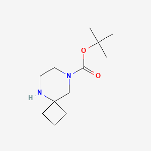 tert-Butyl 5,8-diazaspiro[3.5]nonane-8-carboxylate
