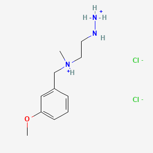 molecular formula C11H21Cl2N3O B13748258 Usaf LA-19 CAS No. 3283-58-7