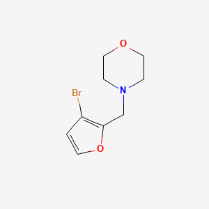 4-((3-Bromofuran-2-yl)methyl)morpholine