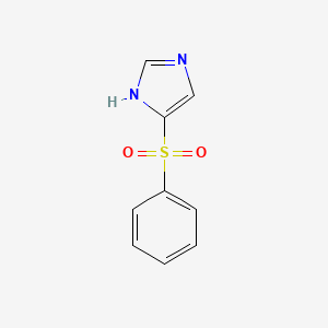 4-(benzenesulfonyl)-1H-imidazole