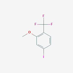 Benzene, 4-iodo-2-methoxy-1-(trifluoromethyl)-