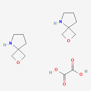 2-Oxa-5-azaspiro[3.4]octane hemioxalate