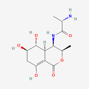 molecular formula C13H20N2O6 B13748429 Actinobolin CAS No. 24397-89-5