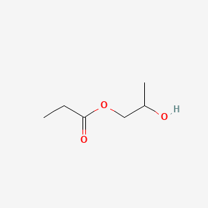 molecular formula C6H12O3 B13748450 2-Hydroxypropyl propionate CAS No. 54541-19-4