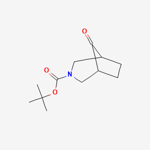 Tert-butyl 8-oxo-3-azabicyclo[3.2.1]octane-3-carboxylate