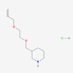 3-{[2-(Allyloxy)ethoxy]methyl}piperidine hydrochloride