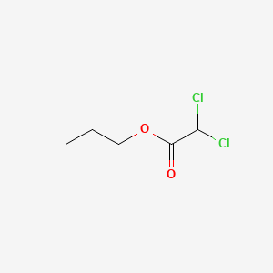 molecular formula C5H8Cl2O2 B13748708 Propyl dichloroacetate CAS No. 37587-81-8