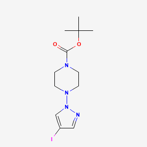 tert-Butyl 4-(4-iodo-1H-pyrazol-1-yl)piperazine-1-carboxylate