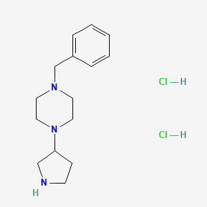 1-Benzyl-4-(3-pyrrolidinyl)piperazine dihydrochloride