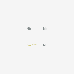 molecular formula GaNb3 B13748772 Niobium gallide 