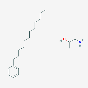molecular formula C21H39NO B13748795 Isopropanolamine dodecylbenzenesulfonate CAS No. 42504-46-1