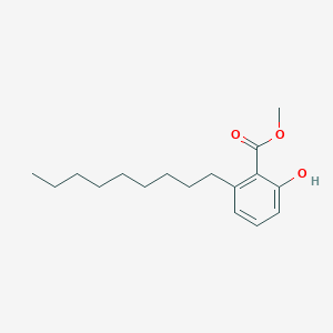 molecular formula C17H26O3 B13748856 Methyl 2-hydroxy-6-nonylbenzoate 