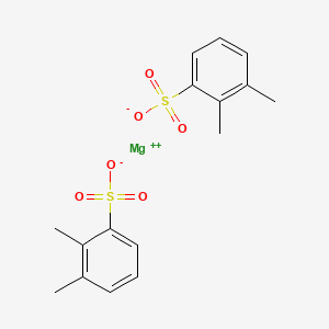molecular formula C16H18MgO6S2 B13748857 Magnesium;2,3-dimethylbenzenesulfonate CAS No. 36729-43-8
