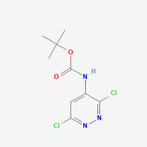 4-(Boc-amino)-3,6-dichloropyridazine
