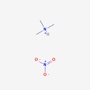 molecular formula C3H10N2O3 B13748938 Trimethylammonium nitrate CAS No. 25238-43-1