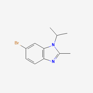 6-bromo-1-isopropyl-2-methyl-1H-benzo[d]imidazole