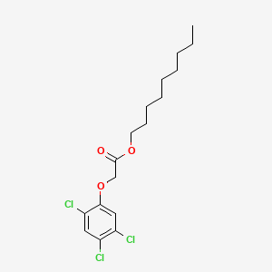 molecular formula C17H23Cl3O3 B13749100 Nonyl (2,4,5-trichlorophenoxy)acetate CAS No. 2630-16-2