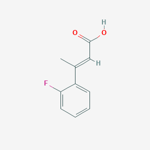 3-(2-Fluorophenyl)but-2-enoic acid