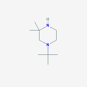 1-Tert-butyl-3,3-dimethylpiperazine
