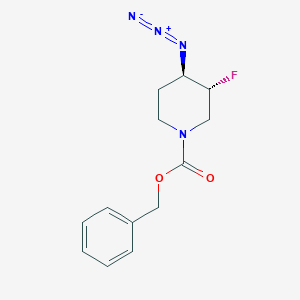 benzyl trans-4-Azido-3-fluoropiperidine-1-carboxylate