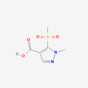 5-methanesulfonyl-1-methyl-1H-pyrazole-4-carboxylic acid