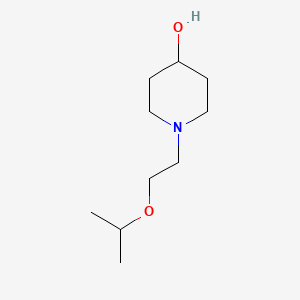 1-[2-(Propan-2-yloxy)ethyl]piperidin-4-ol