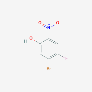 B1374966 5-Bromo-4-fluoro-2-nitrophenol CAS No. 944805-22-5
