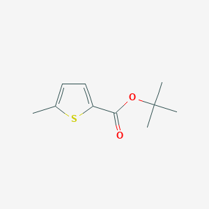 molecular formula C10H14O2S B1374967 Tert-butyl 5-methylthiophene-2-carboxylate CAS No. 956502-03-7