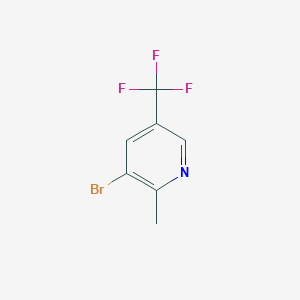 3-Bromo-2-methyl-5-(trifluoromethyl)pyridine