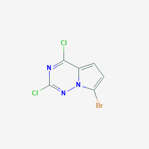 7-Bromo-2,4-dichloropyrrolo[2,1-F][1,2,4]triazine