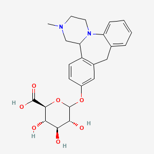 molecular formula C24H28N2O7 B13749772 8-Hydroxy Mianserin beta-D-Glucuronide 