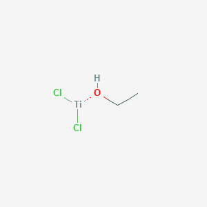 molecular formula C2H6Cl2OTi B13749787 Dichloroethoxytitanium CAS No. 4055-63-4