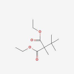 molecular formula C12H22O4 B13750068 Diethyl tert-butylmethylmalonate CAS No. 53268-44-3