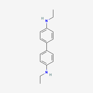 molecular formula C16H20N2 B13750214 N-ethyl-4-(4-ethylaminophenyl)aniline CAS No. 6290-86-4