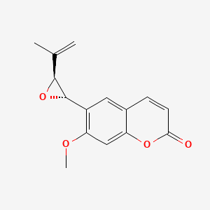 molecular formula C15H14O4 B13750268 Thamnosmin CAS No. 23631-16-5