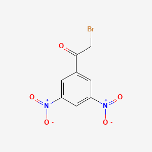 molecular formula C8H5BrN2O5 B13750633 2-Bromo-3-5-dinitroacetophenone 