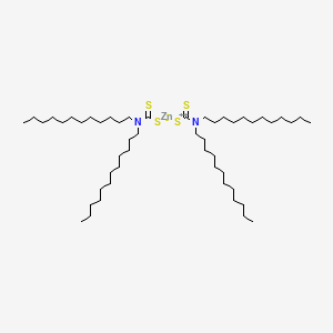 molecular formula C50H100N2S4Zn B13750766 zinc;N,N-didodecylcarbamodithioate CAS No. 53423-99-7